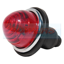 Lucas L594 Style Red Rear Stop/Tail Lamp/Light *Glass Lens*